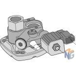 BPV-F1, BPV-T1 (manuális felülírás nélkül) (12VDC) (kompatibilitás F1-25,-41,-51,-61 és T1-81)