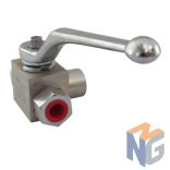 3 Ways Ball Valve 1/4˝ L Type