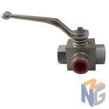 3 Ways Ball Valve 3/4˝ T Type