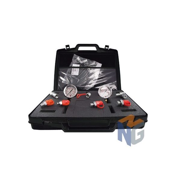 Check case with analog clock 0-160; 0-315